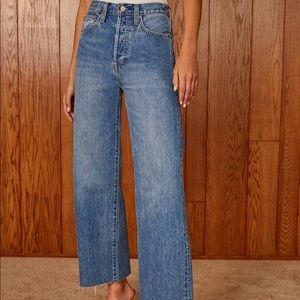 Denim Forum Farrah Jeans Wide Leg